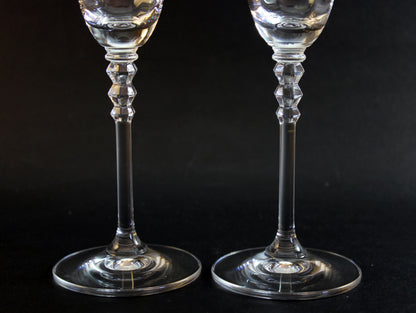 Mikasa, Sonnet Pattern, Fluted Champagne Glasses