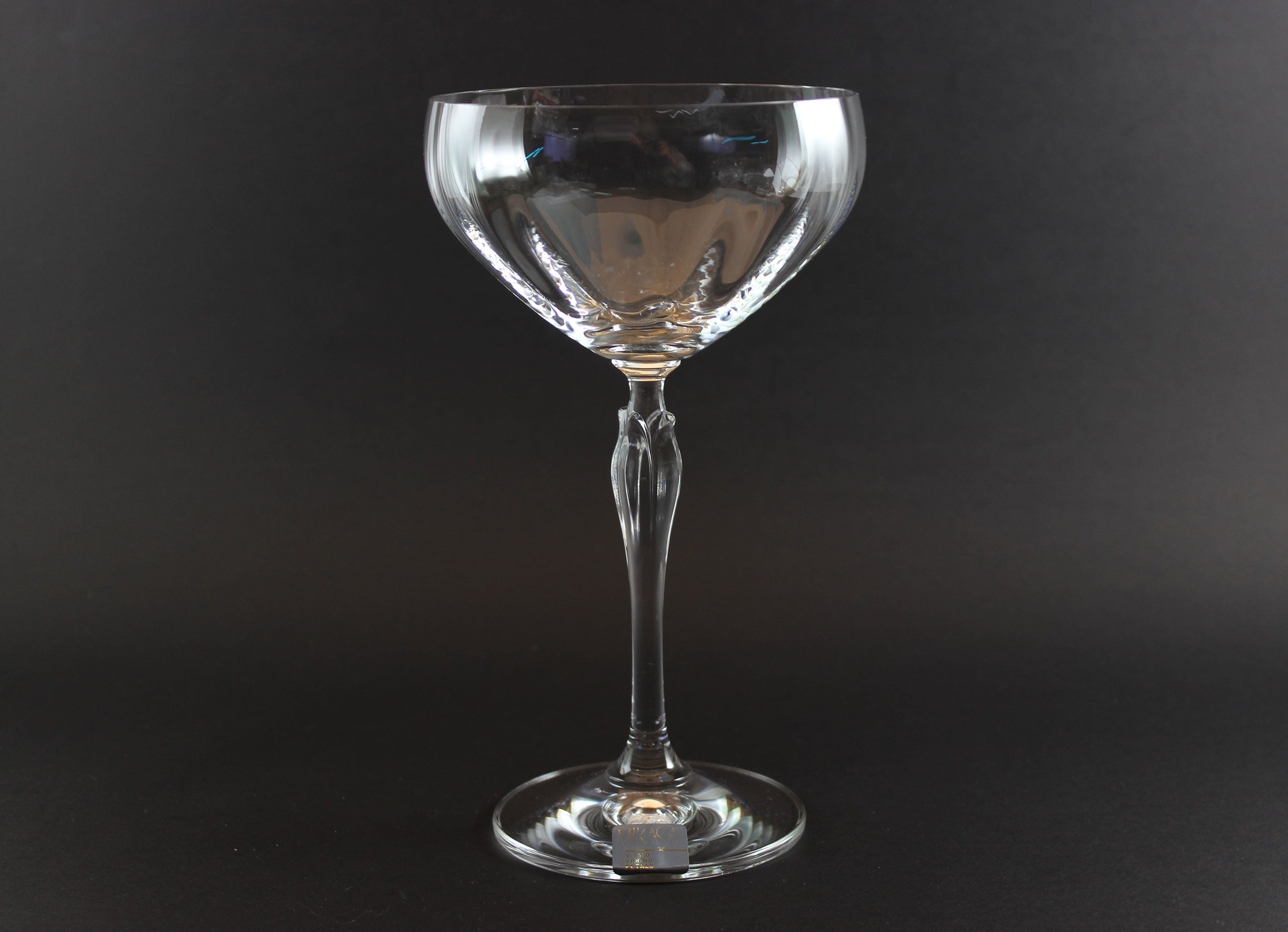 Mikasa, Spring Petals Pattern, Champagne Coupes