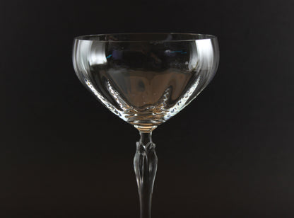 Mikasa, Spring Petals Pattern, Champagne Coupes