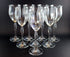 Mikasa, Spring Petals Pattern, White Wine Glasses
