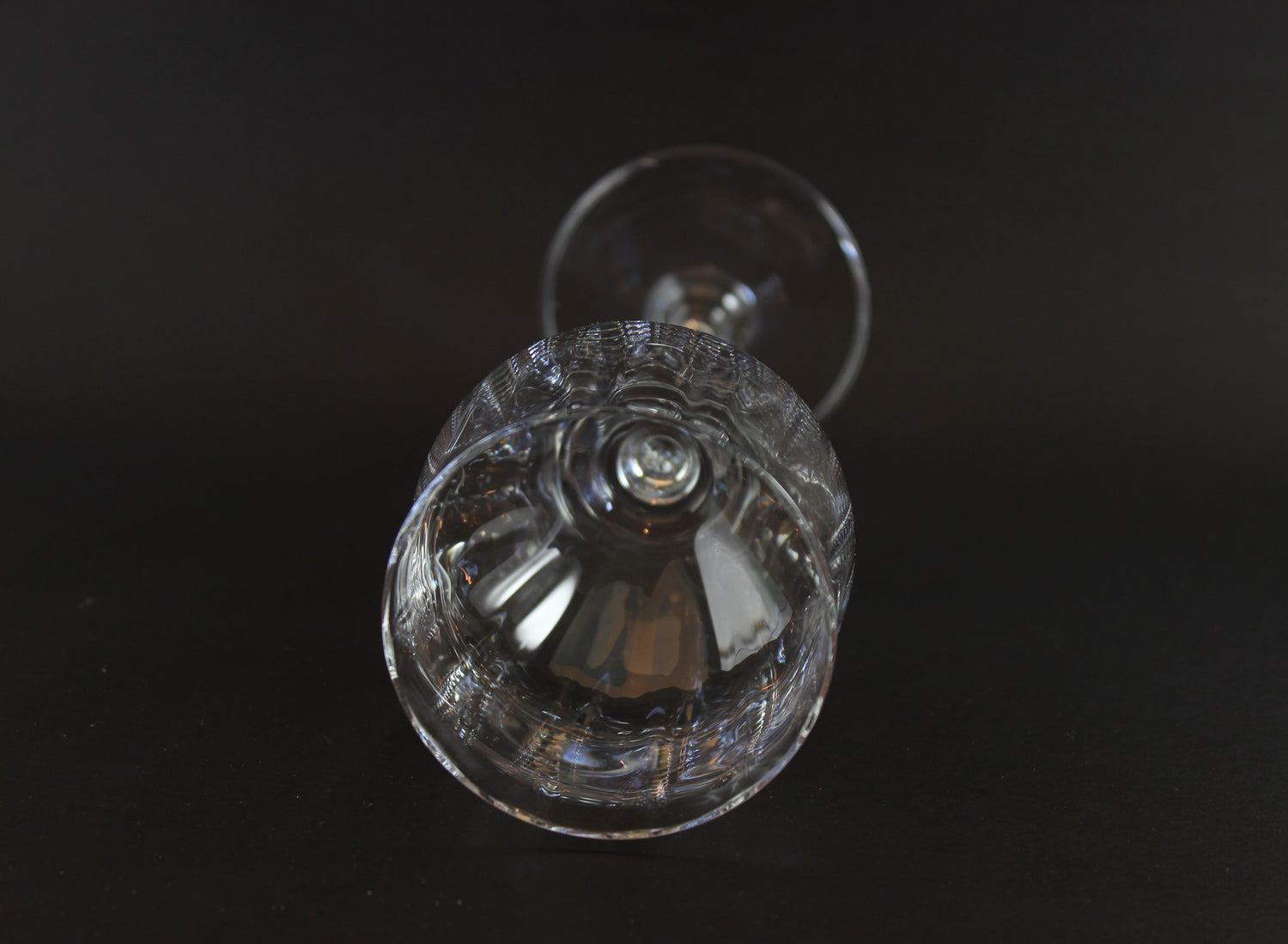 Mikasa, Spring Petals Pattern, White Wine Glasses