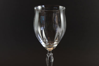 Mikasa, Spring Petals Pattern, White Wine Glasses
