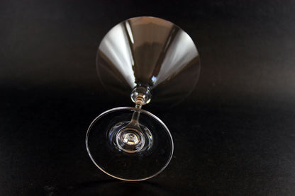 Mikasa Crystal, Stephanie Pattern, Martini Glasses