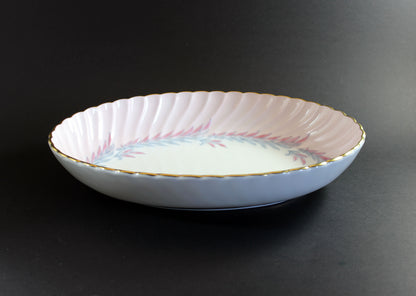 Minton China, Symphony Pink, Oval Serving Bowl