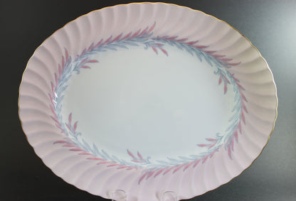 Minton China, Symphony Pink, Oval Serving Platter