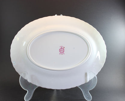 Minton China, Symphony Pink, Oval Serving Platter