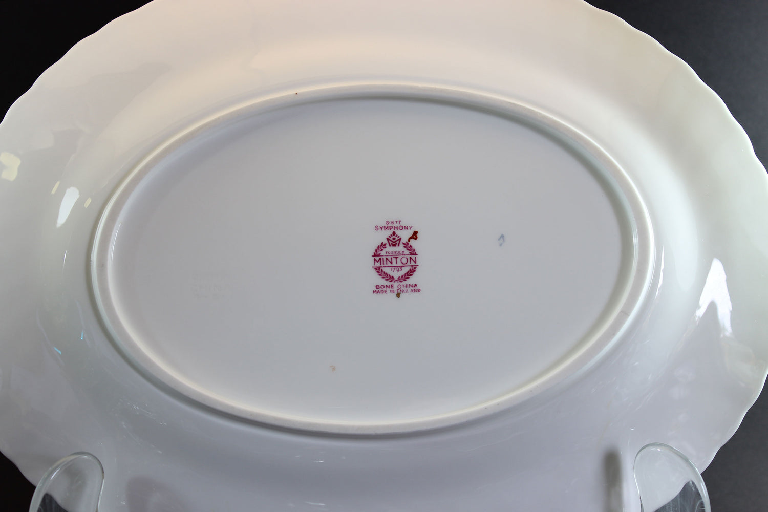 Minton China, Symphony Pink, Oval Serving Platter