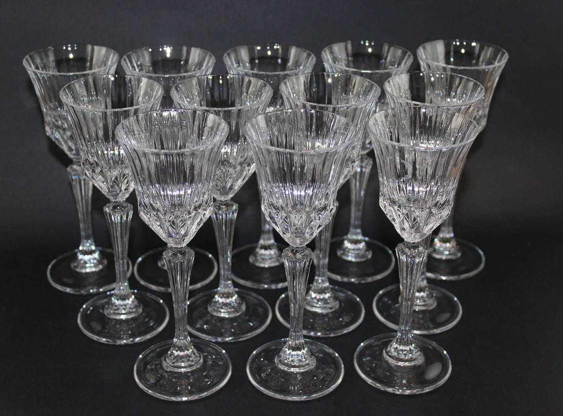 Oneida Crystal, Tall Cordial or Sherry Glass, Adagio Pattern