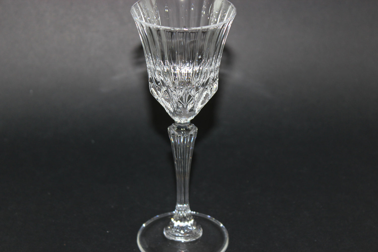 Oneida Crystal, Tall Cordial or Sherry Glass, Adagio Pattern