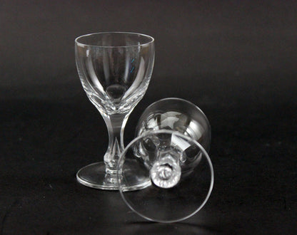 Orrefors Crystal Coronation Liqueur Glasses