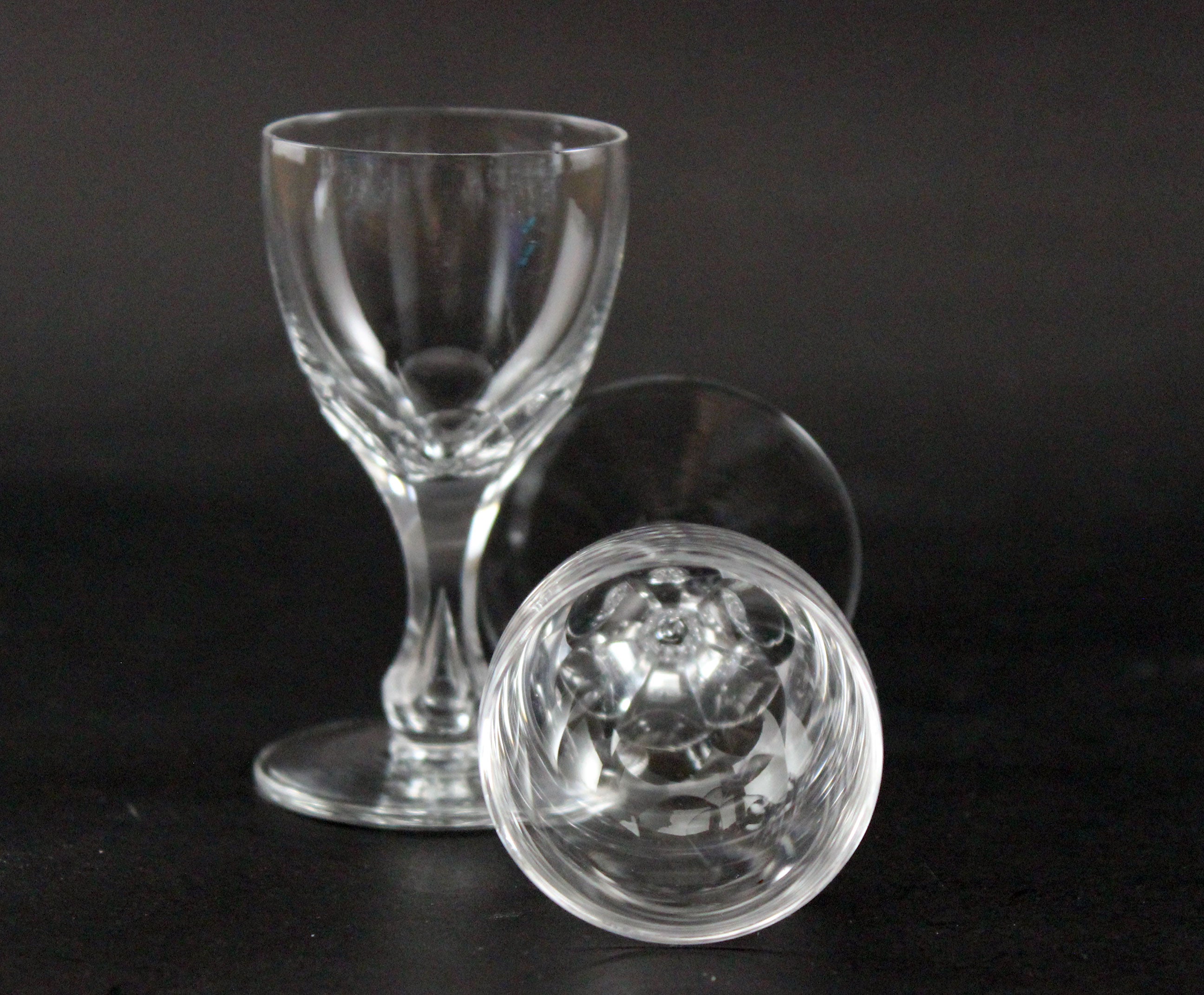 Orrefors Crystal Coronation Liqueur Glasses