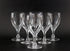 Orrefors Crystal Coronation Sherry Glasses