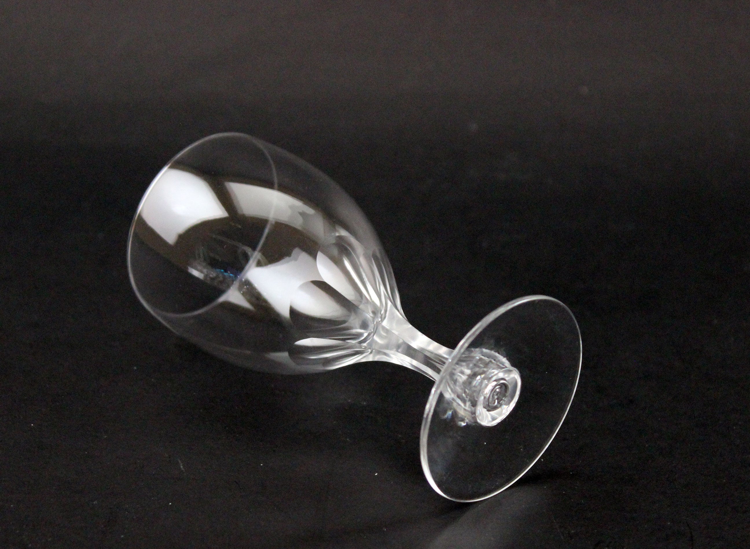 Orrefors Crystal Coronation Sherry Glasses