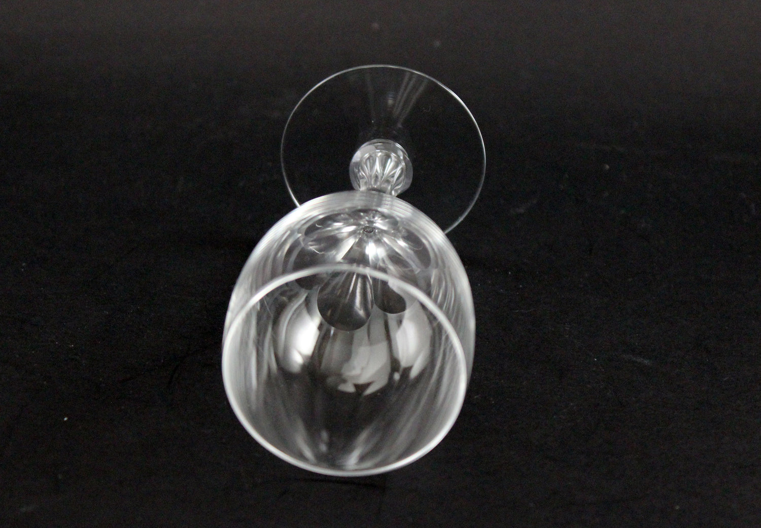 Orrefors Crystal Coronation Sherry Glasses