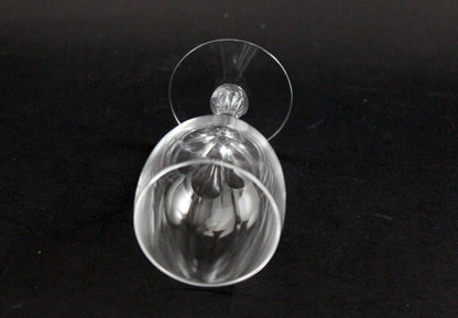 Orrefors Crystal Coronation Sherry Glasses