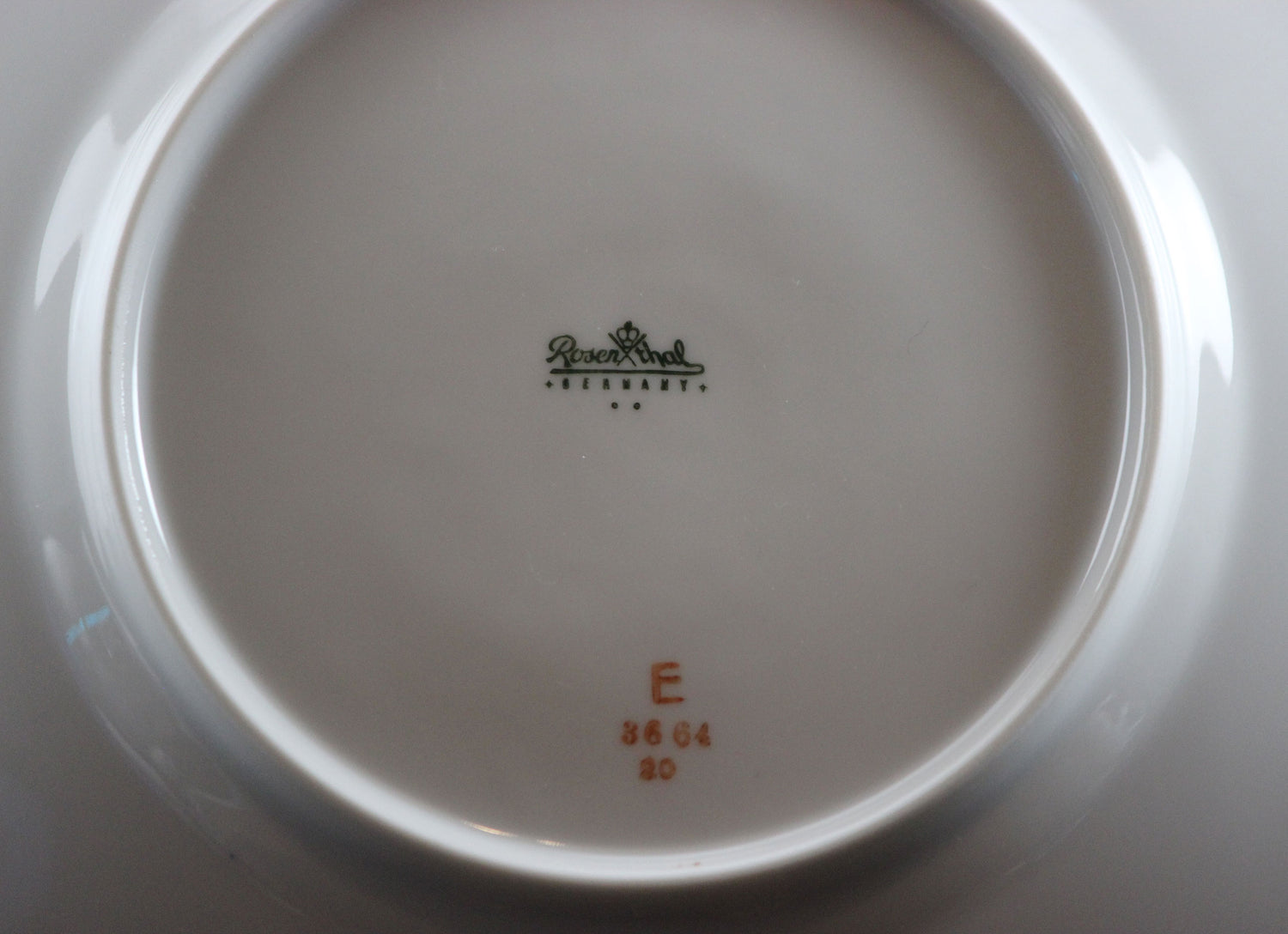 Rosenthal, Cobalt Blue Rimmed Dessert Plates