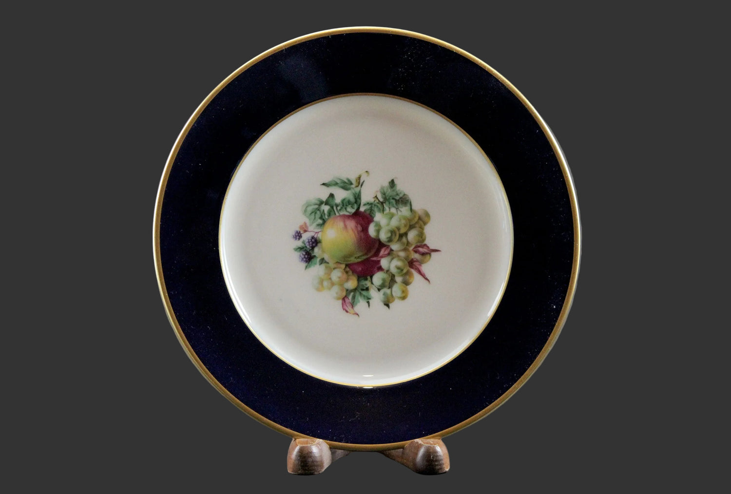 Rosenthal, Cobalt Blue Rimmed Dessert Plates