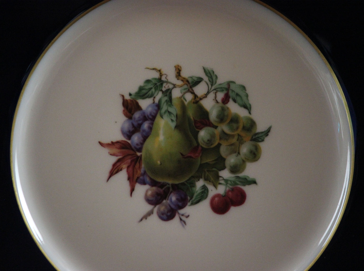 Rosenthal, Cobalt Blue Rimmed Dessert Plates