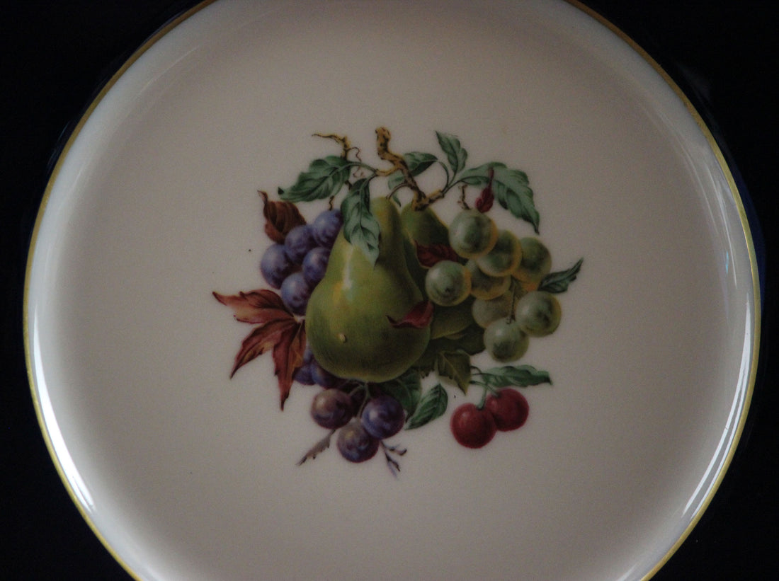 Rosenthal, Cobalt Blue Rimmed Dessert Plates