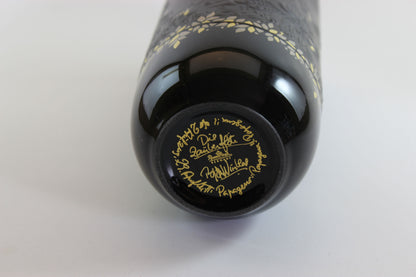 Rosenthal, Bjorn Wiinblad ,Black Porcelain Vase, The Magic Flute