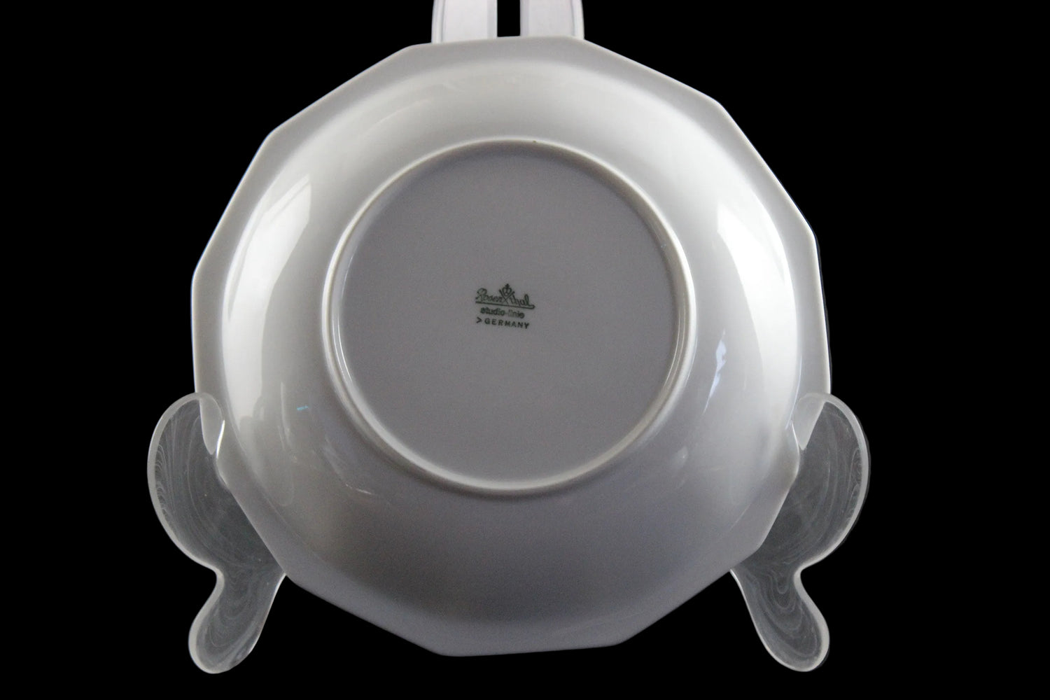 Rosenthal Polygon White Rimmed Soup Bowl