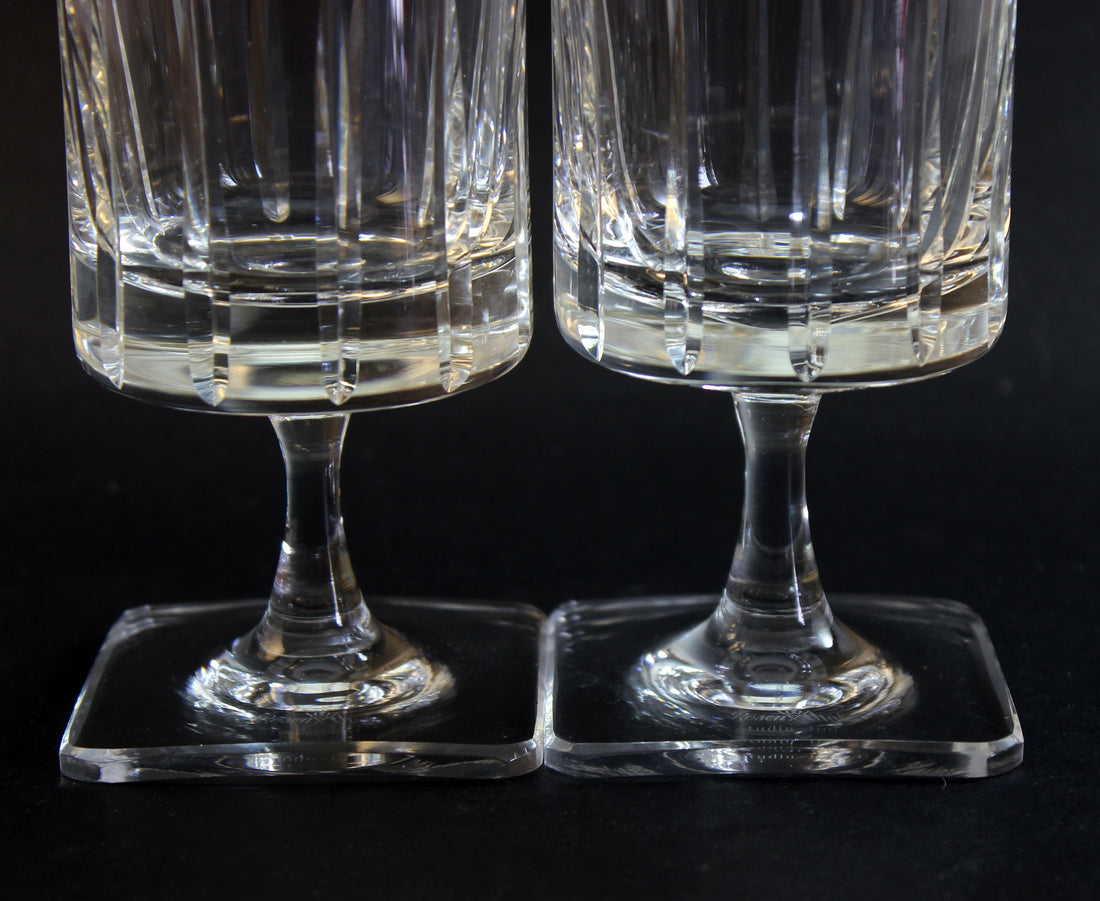 Rosenthal Studio Line, Wedge Cut Pattern Glasses