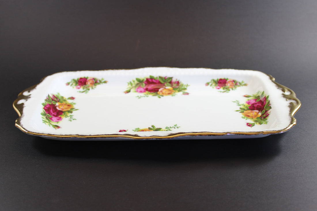 Royal Albert, Old Country Roses, Large Sandwich Tray