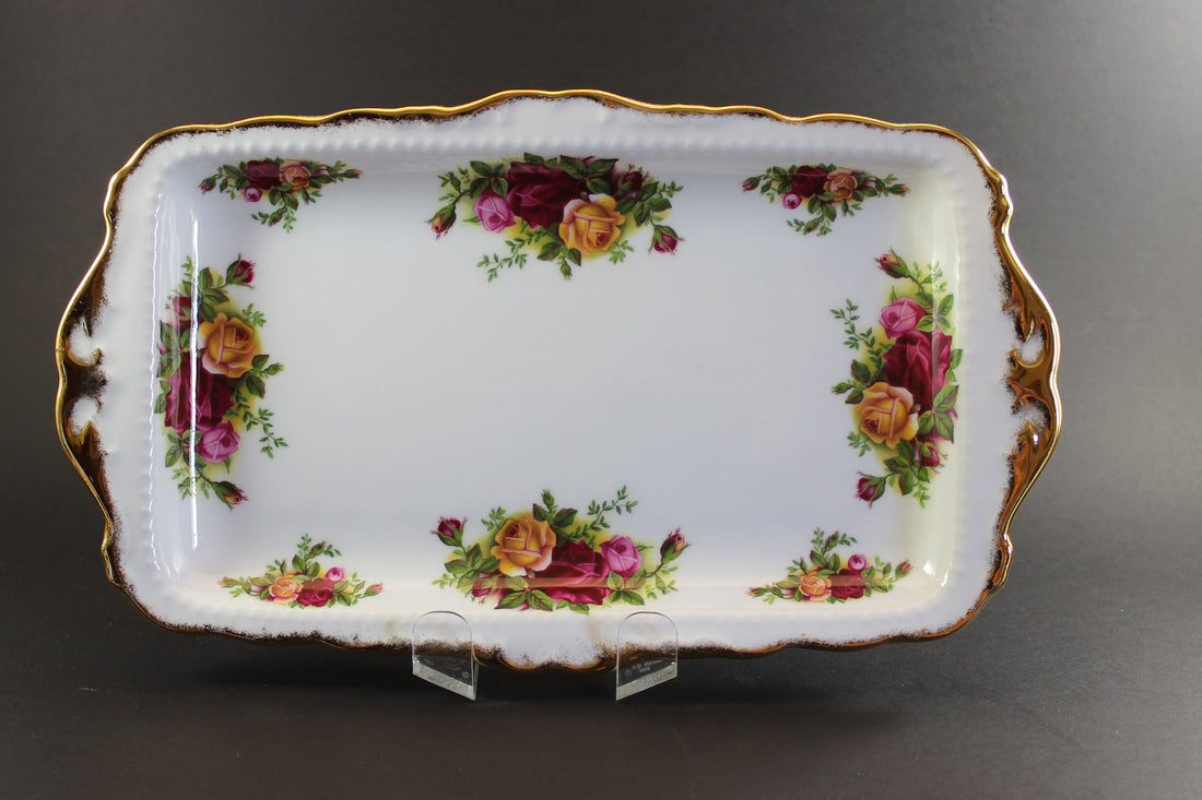 Royal Albert, Old Country Roses, Large Sandwich Tray