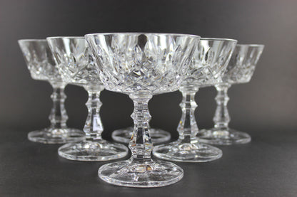 Royal Crystal Rock, Shannon Pattern, Champagne or Tall Sherbet Glass