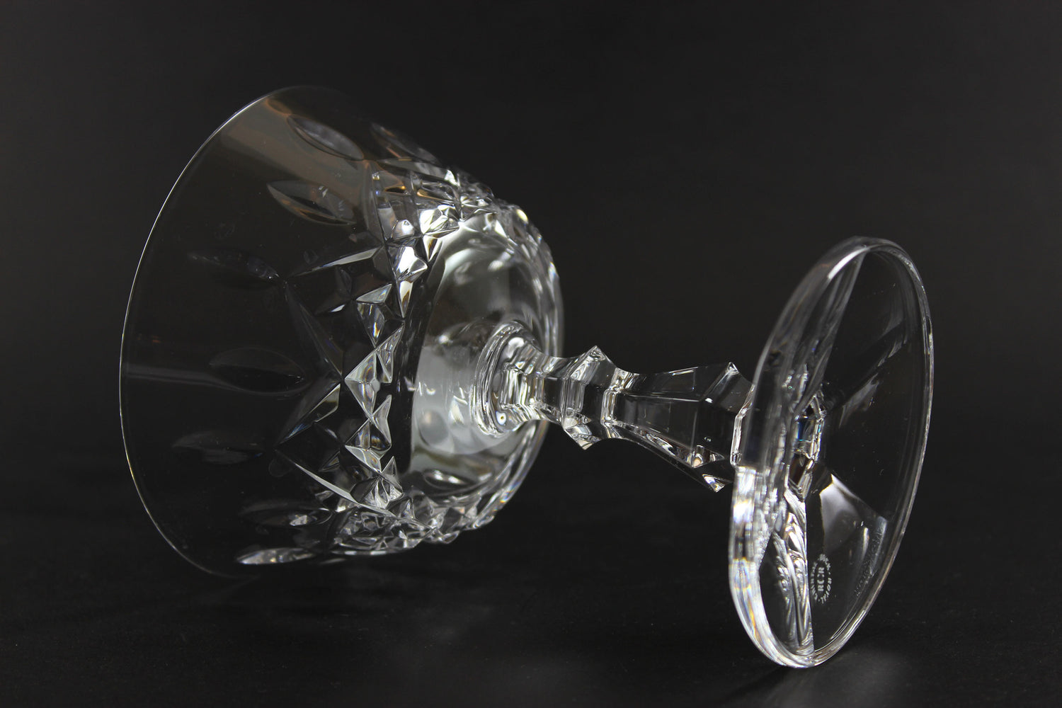 Royal Crystal Rock, Shannon Pattern, Champagne or Tall Sherbet Glass