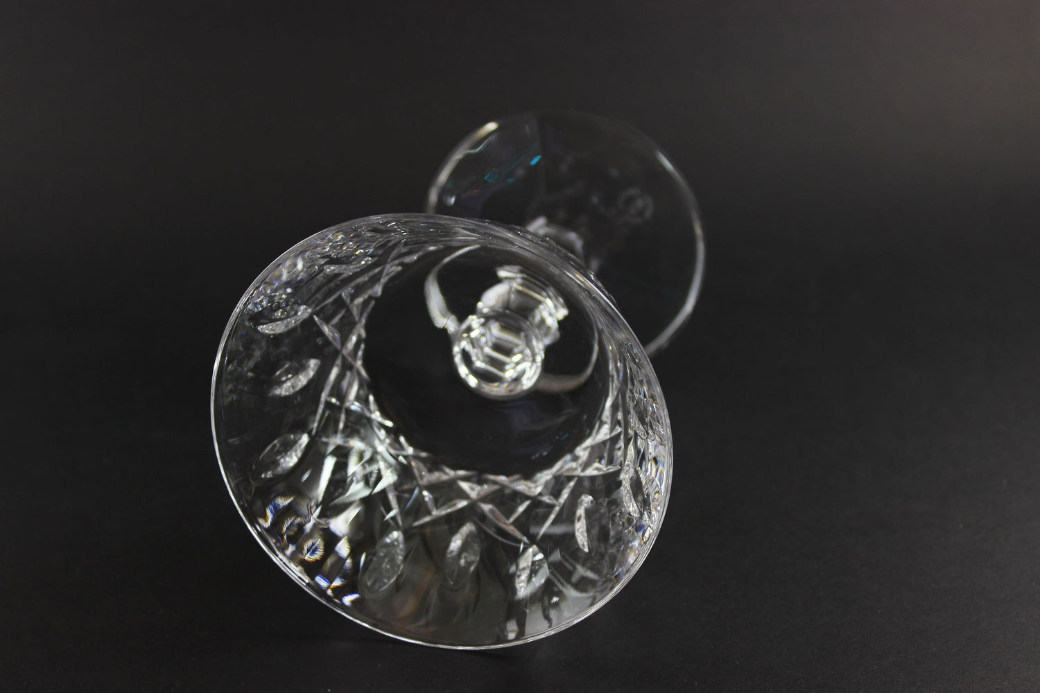 Royal Crystal Rock, Shannon Pattern, Champagne or Tall Sherbet Glass