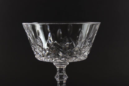 Royal Crystal Rock, Shannon Pattern, Champagne or Tall Sherbet Glass