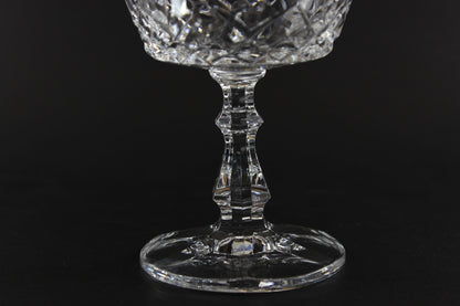Royal Crystal Rock, Shannon Pattern, Champagne or Tall Sherbet Glass