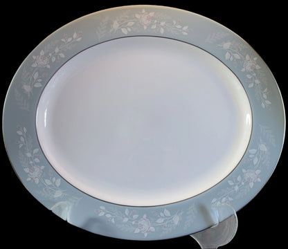 Royal Worcester, Bridal Rose, Large Oval Serving Platter