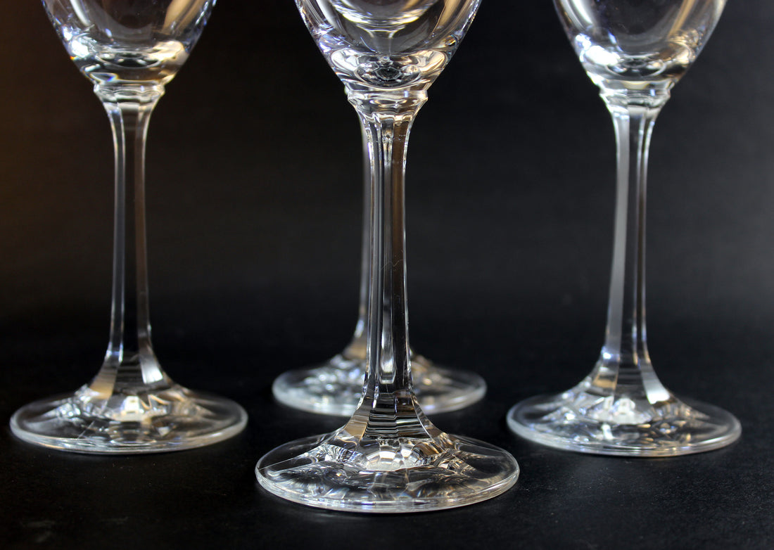 Schott-Zwiesel Crystal, Banquet Pattern, Fluted Champagne Glasses