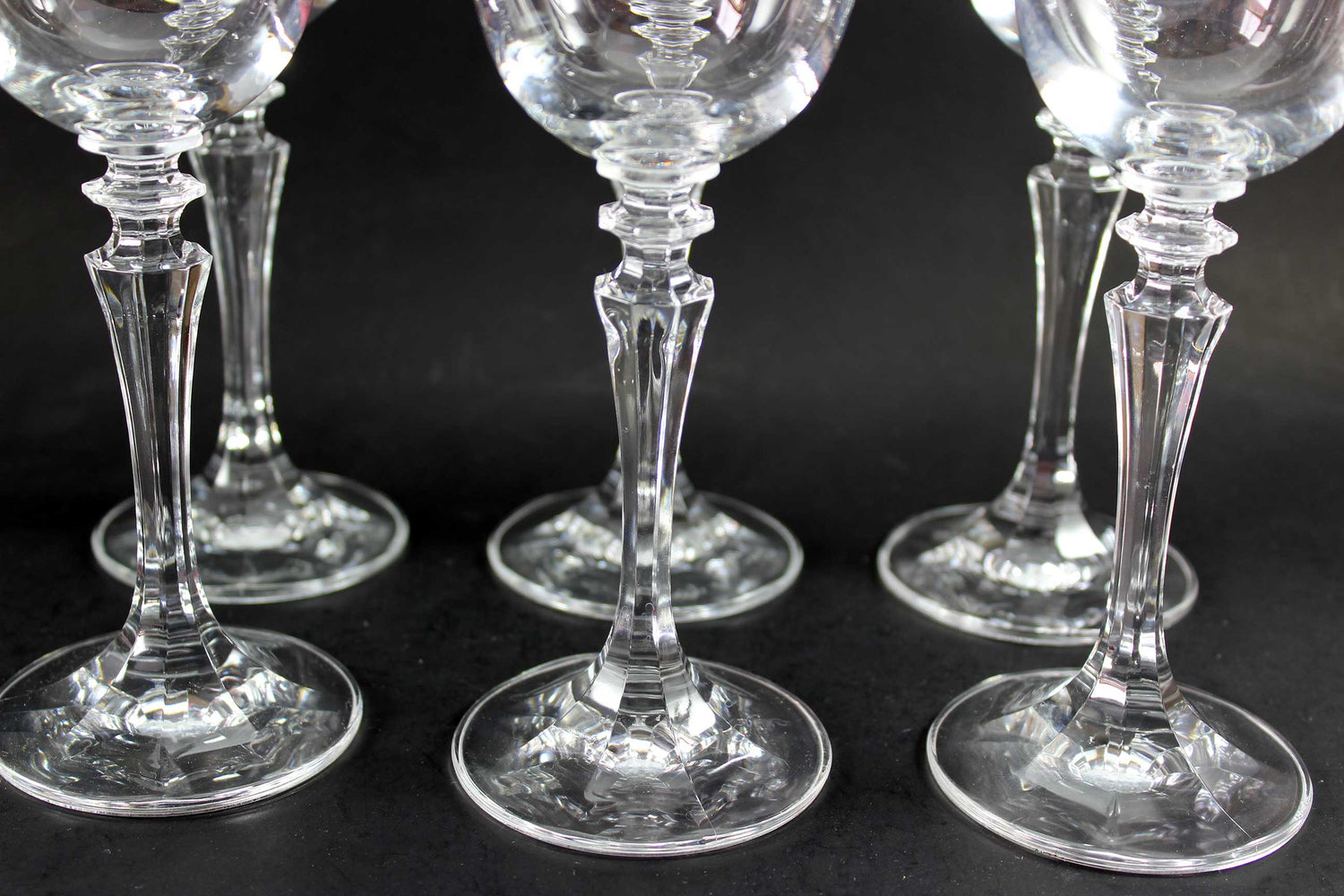 Schott-Zwiesel Crystal, Prestige Pattern, Burgundy Glasses