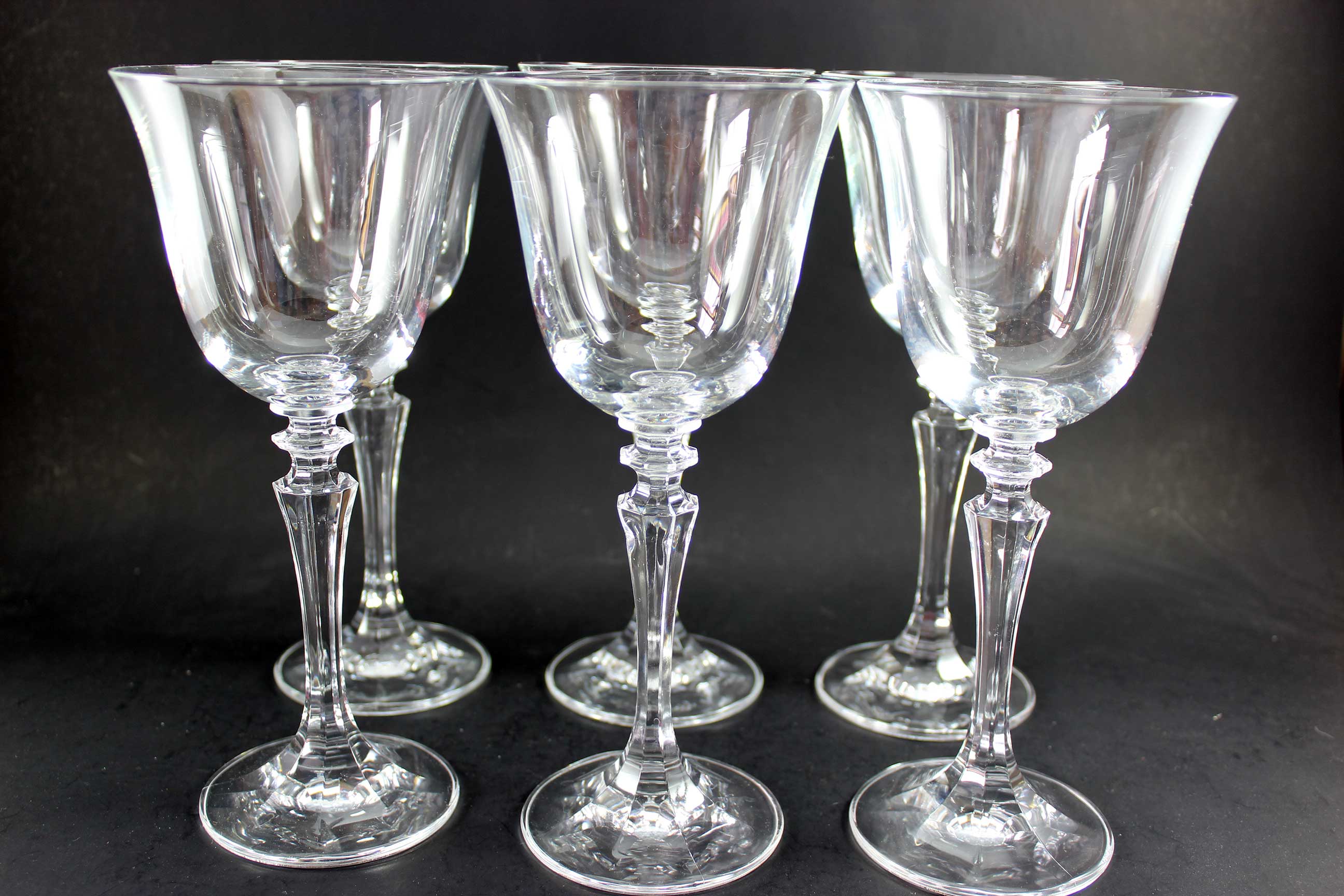 Schott-Zwiesel Crystal, Prestige Pattern, Burgundy Glasses