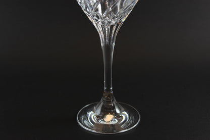 Schott-Zwiesel Crystal, Carousel Pattern, Burgundy Glasses