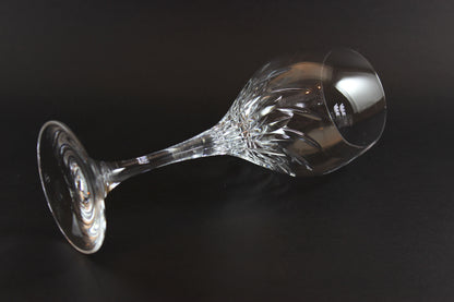 Schott-Zwiesel Crystal, Carousel Pattern, Burgundy Glasses
