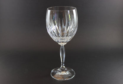 Schott-Zwiesel crystal wine glasses on a dark background