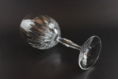 Schott-Zwiesel crystal wine glasses on a dark background