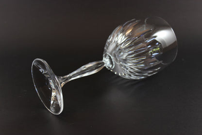 Schott-Zwiesel crystal wine glasses on a dark background