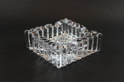 Square Heavy Glass Ashtray