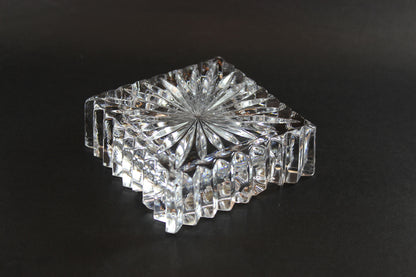 Square Heavy Glass Ashtray