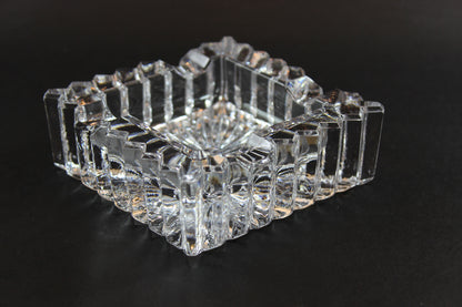 Square Heavy Glass Ashtray