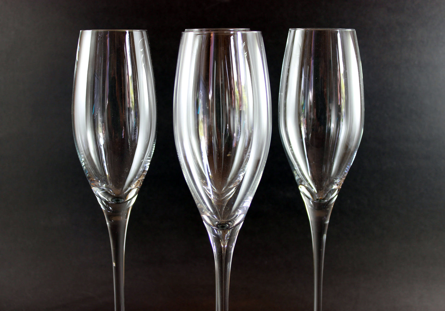 Tall Fluted Champagne Glasses