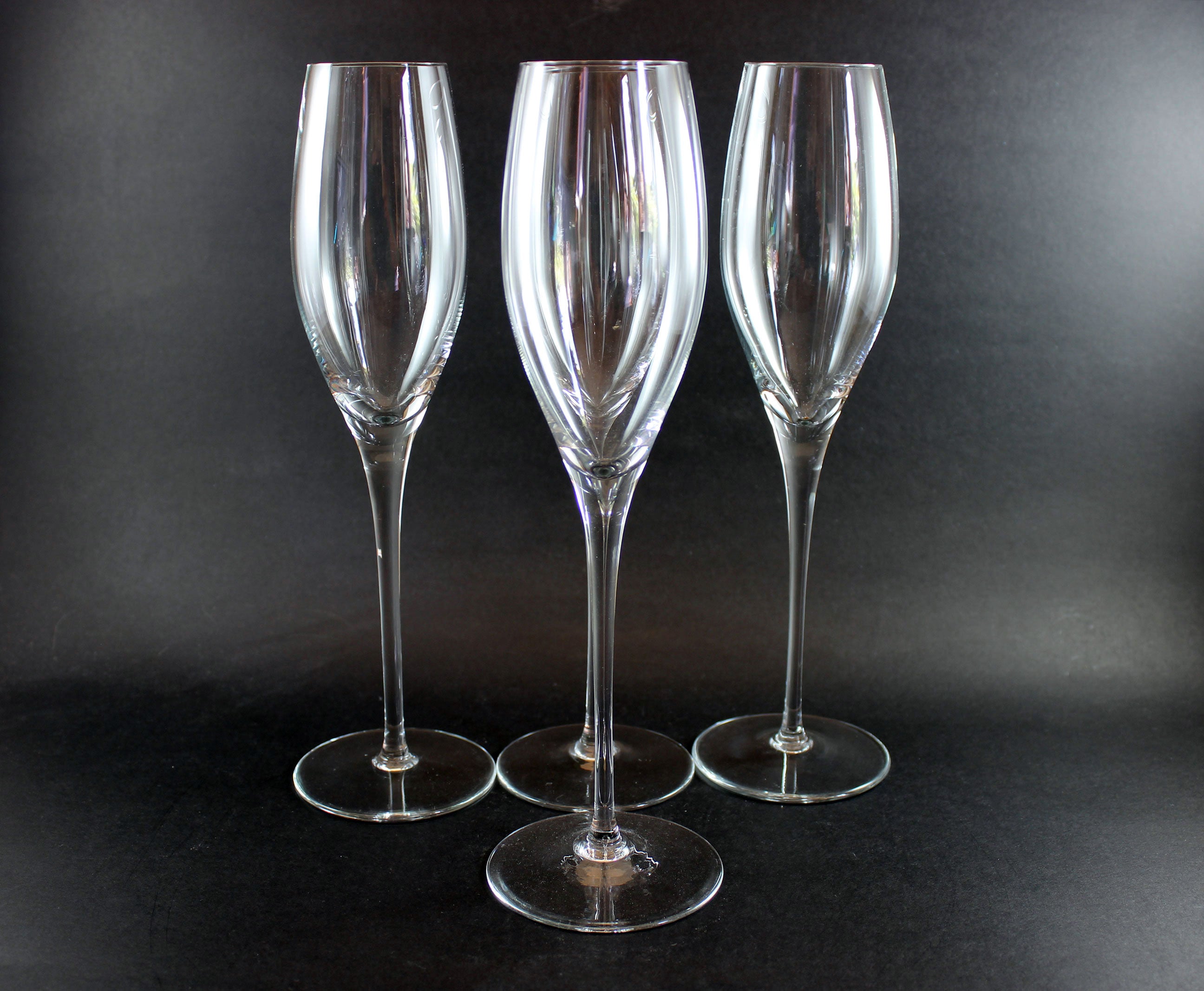 Tall Fluted Champagne Glasses