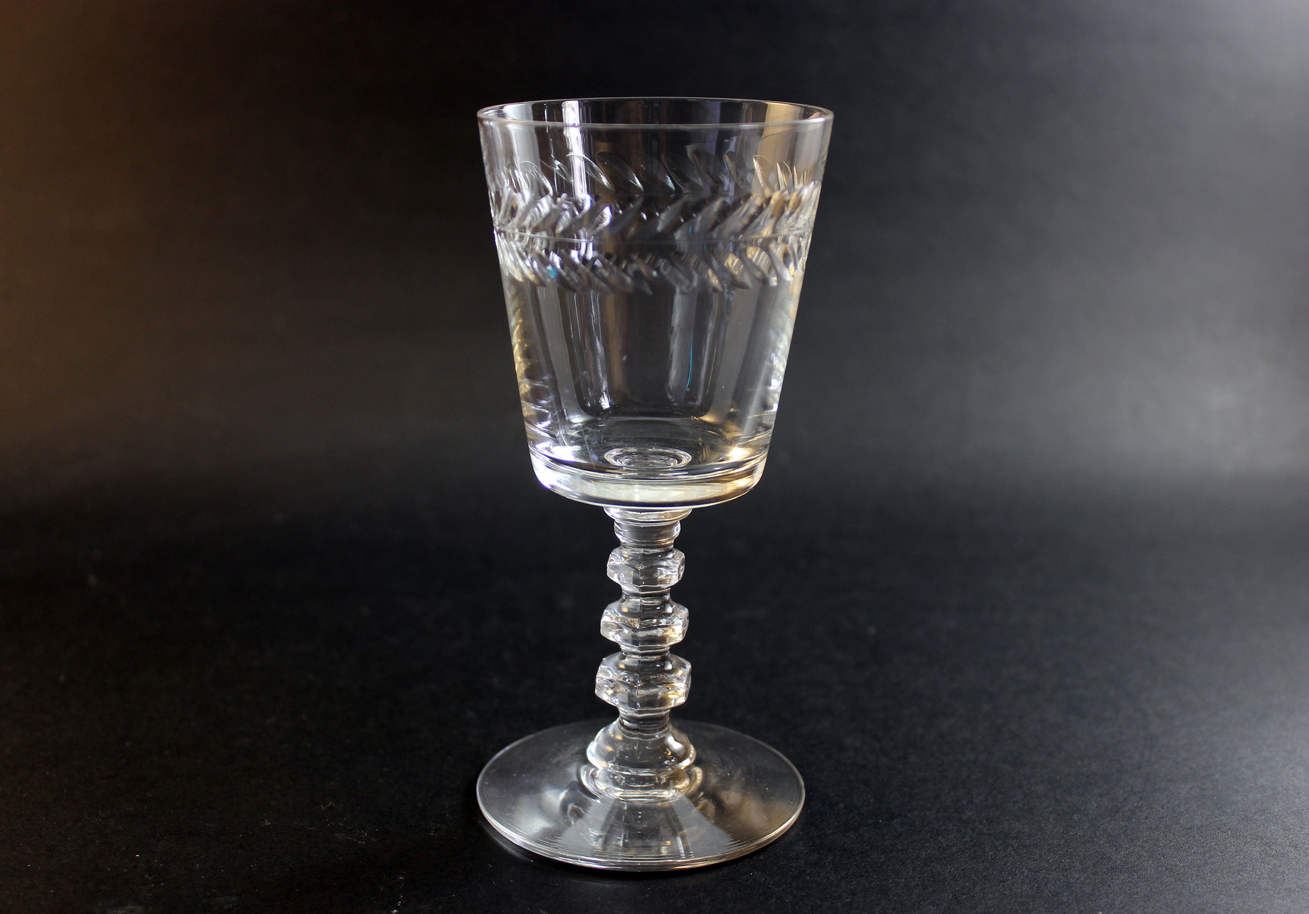 Tiffin-Franciscan Claret Glass, Woodstock Pattern