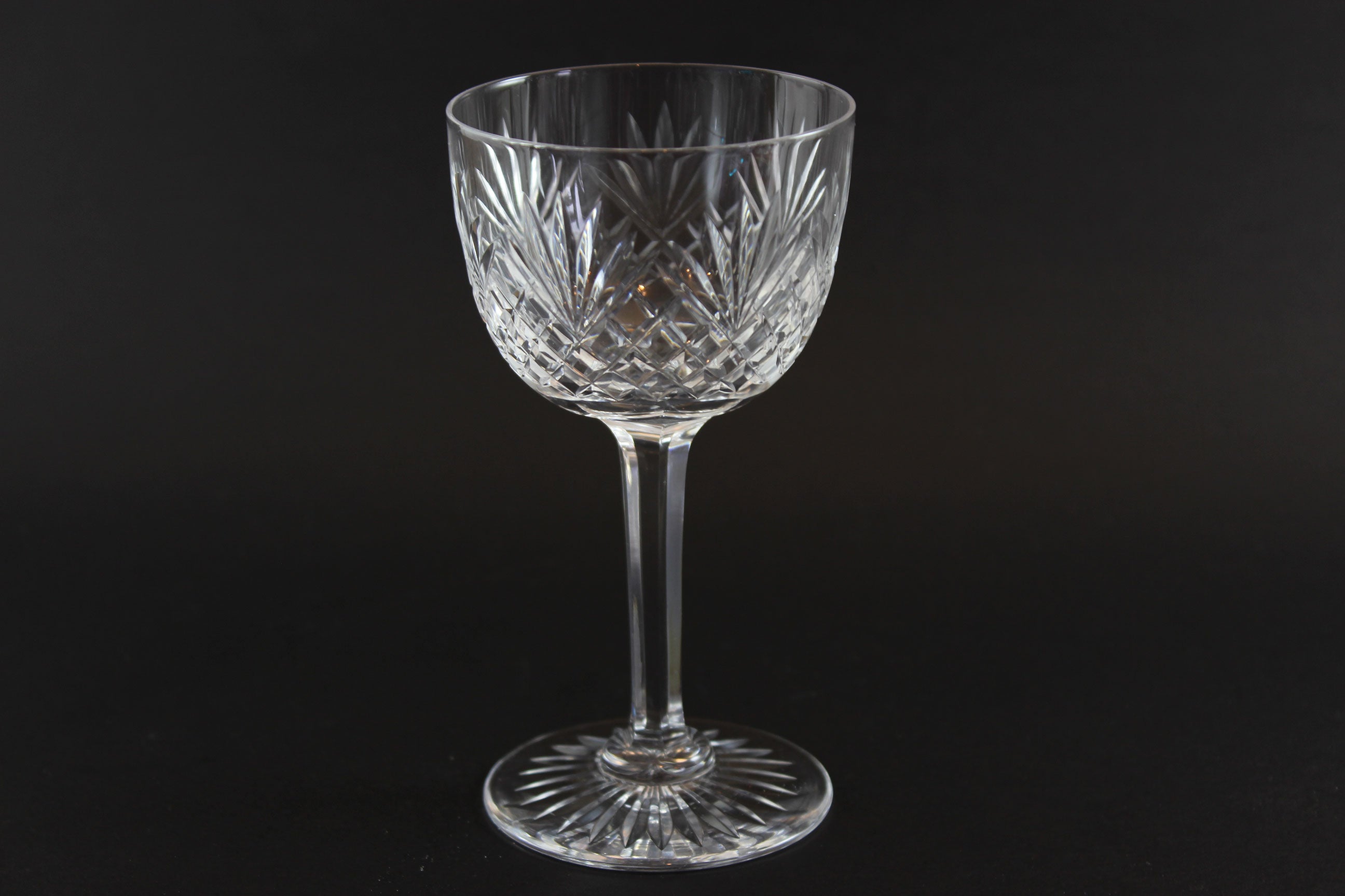 Tudor Crystal, Galaxy Pattern, Port Glasses