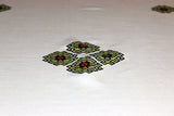 Ukrainian Print, Vintage Linen Tablecloth